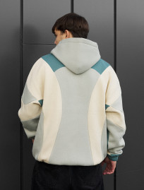 Bluza Staff mix zip 3 oversize fleece