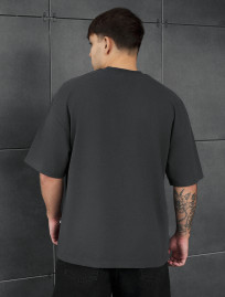 Koszulka Staff dark gray oversize