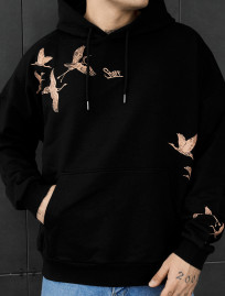 Bluza Staff logo & birds oversize
