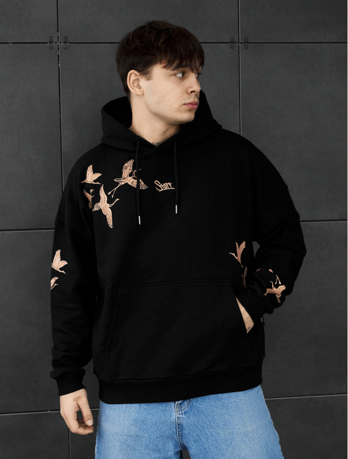 Bluza Staff logo & birds oversize