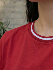 Koszulka Staff up logo red
