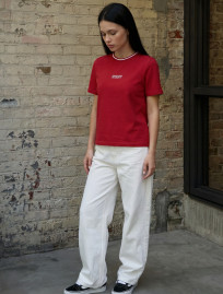 Koszulka Staff up logo red