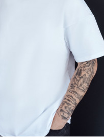 Koszulka Staff white basic oversize