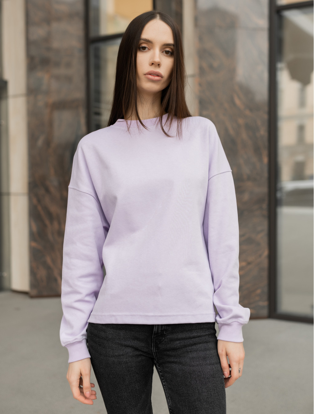 Damska bluza Staff interlock light oversize