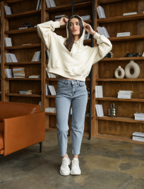 Damska bluza Staff ba milk oversize