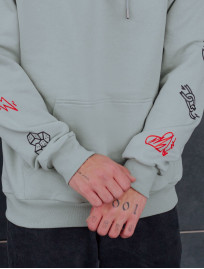 Bluza z kapturem Staff order oversize