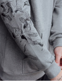 Bluza z kapturem Staff storks oversize