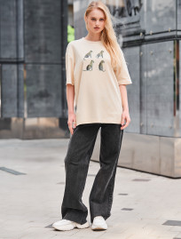 Koszulka Staff leopard oversize