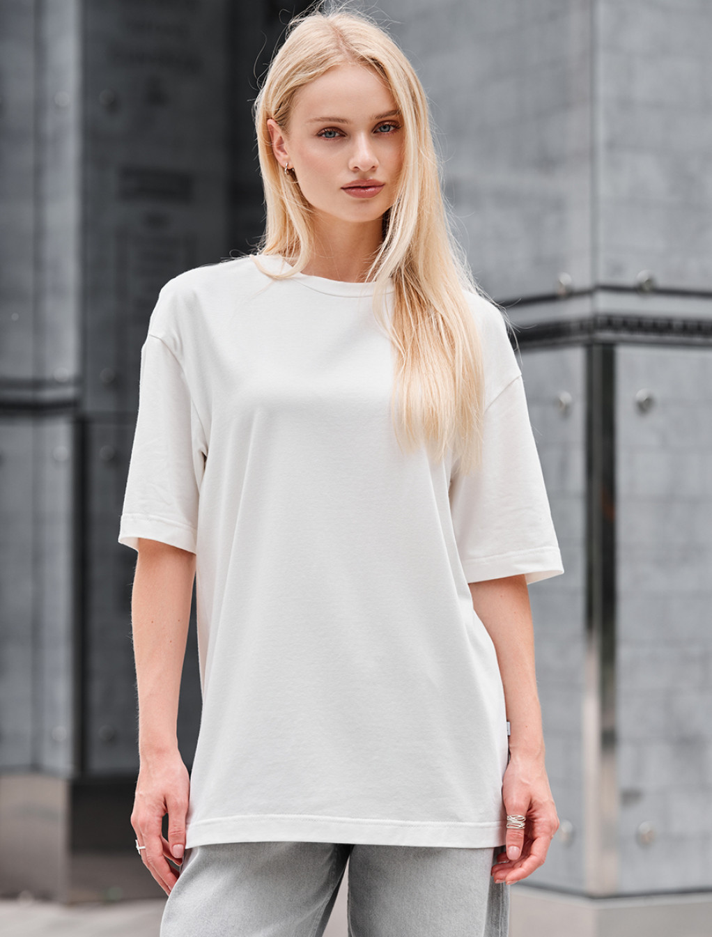 Koszulka Staff white oversize