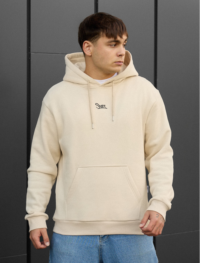 Bluza z kapturem Staff milk logo fleece