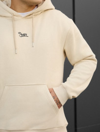 Bluza z kapturem Staff milk logo fleece