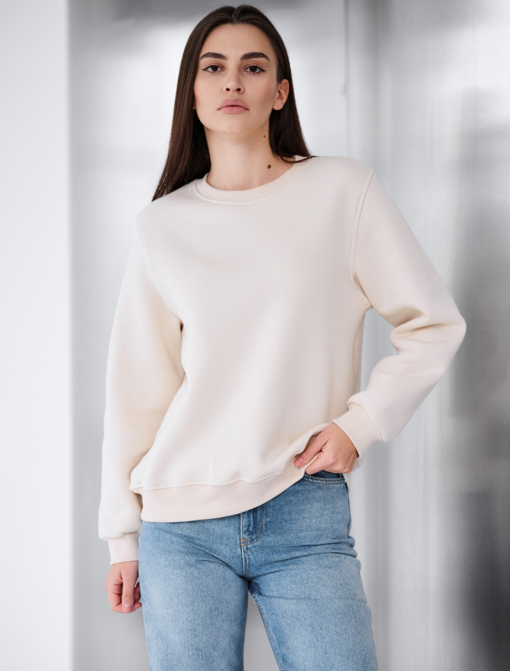 Bluza Staff low milk fleece