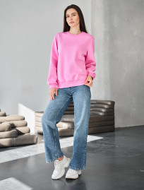 Bluza Staff low pink fleece