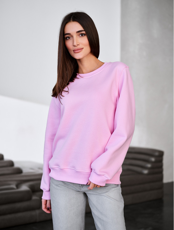 Bluza Staff low rich pink fleece
