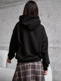 Bluza Staff lav black oversize