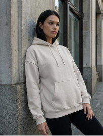 Bluza Staff lav light beige oversize