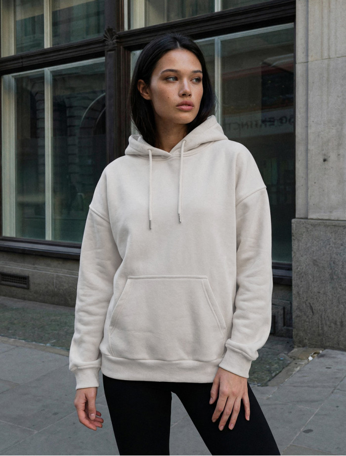 Bluza Staff lav light beige oversize