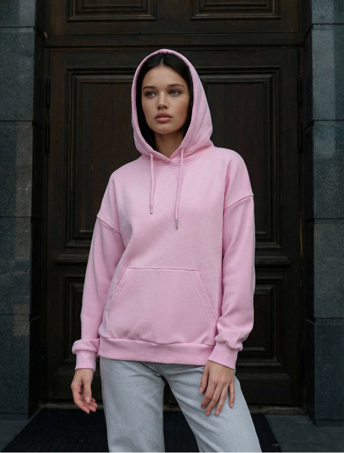 Bluza Staff lav pink oversize