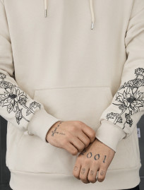 Bluza Staff snake & flowers oversize