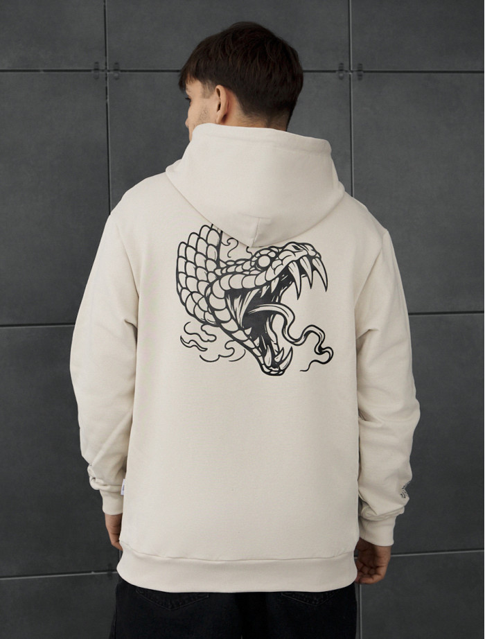 Bluza Staff snake & flowers oversize