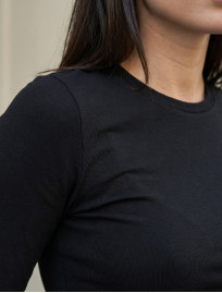 Longsleeve Staff fir black
