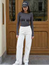 Longsleeve Staff fir dark gray