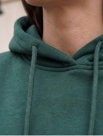 Bluza Staff lav dark green oversize fleece