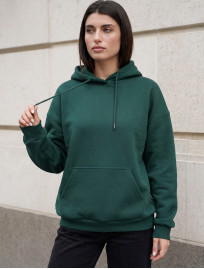 Bluza Staff lav dark green oversize fleece