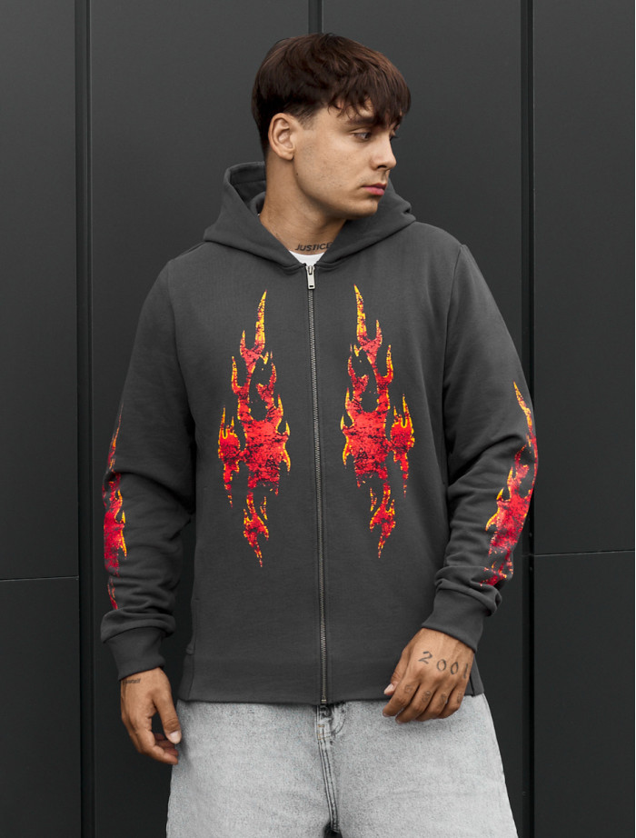 Bluza Staff  zip fire