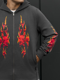 Bluza Staff  zip fire