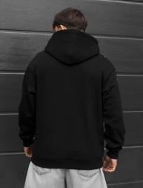 Bluza Staff logo skull oversize fleece