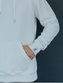 Bluza z kapturem Staff white basic