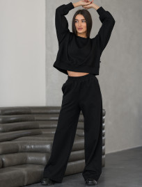 Damski dres sportowy Staff ne black oversize