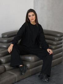 Damski dres sportowy Staff ne black oversize
