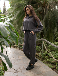 Damski dres Staff ev gray oversize