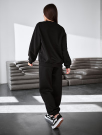 Dres Staff volu black oversize fleece