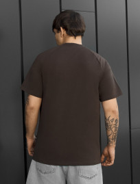Koszulka Staff basic dark brown