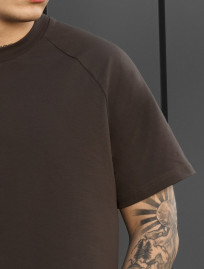 Koszulka Staff basic dark brown