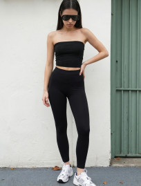 Damski top z kryształkami Staff sp black