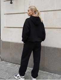 Dres Staff black oversize fleece