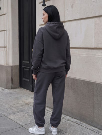 Dres Staff sem dark gray oversize fleece