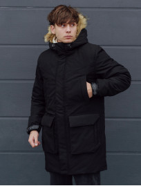 Parka zimowa Staff sha black