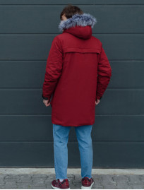 Parka zimowa Staff sha bordo