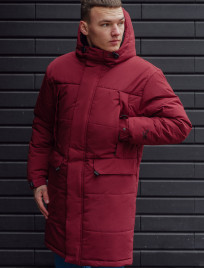 Parka zimowa Staff iss red long