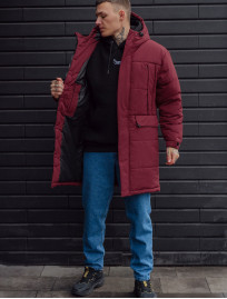 Parka zimowa Staff iss red long