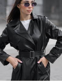 Damski płaszcz Staff ca black