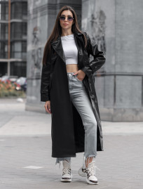 Damski płaszcz Staff ca black