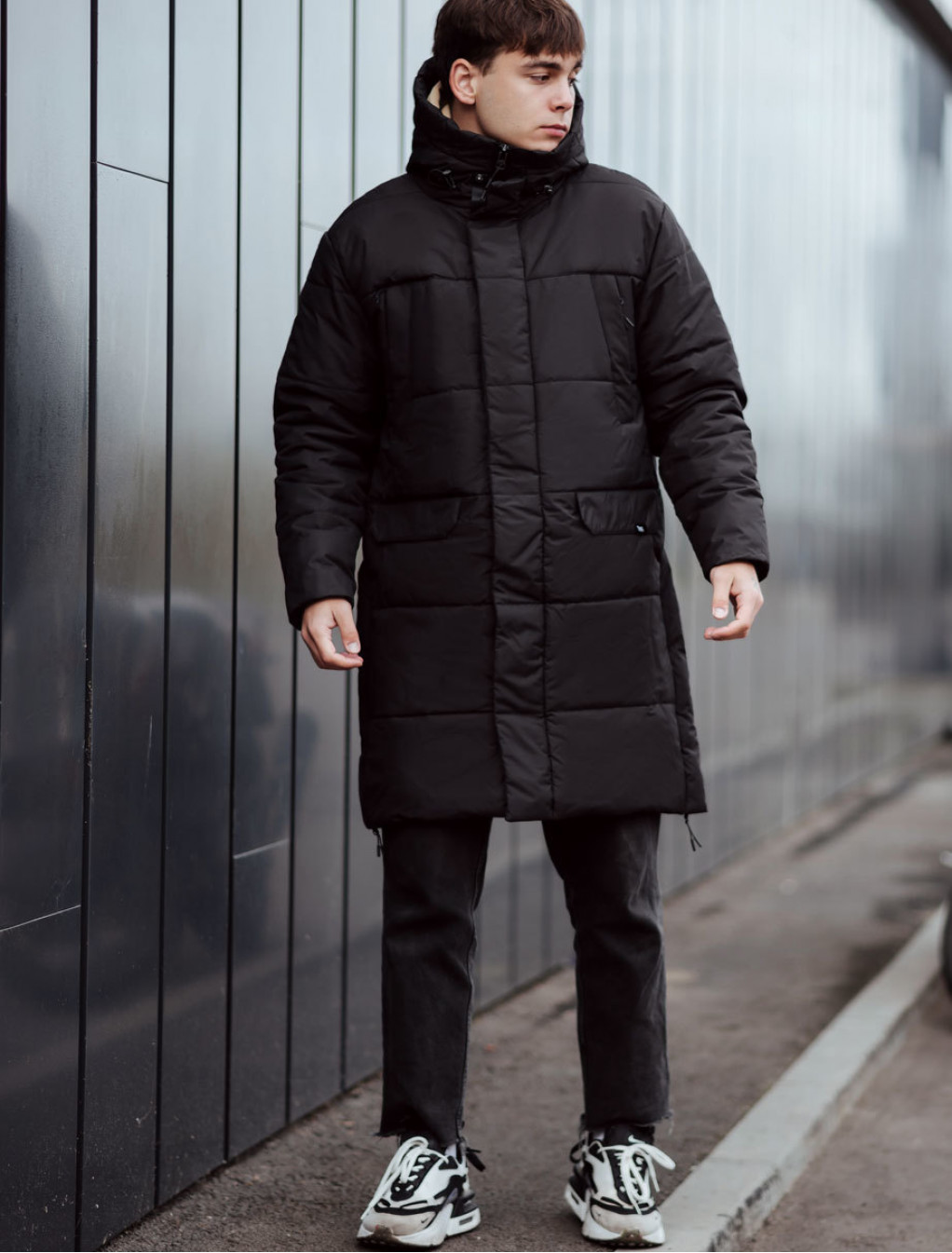 Zimowa parka Staff holod black