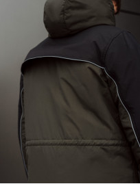 Zimowa parka Staff sta khaki & navy