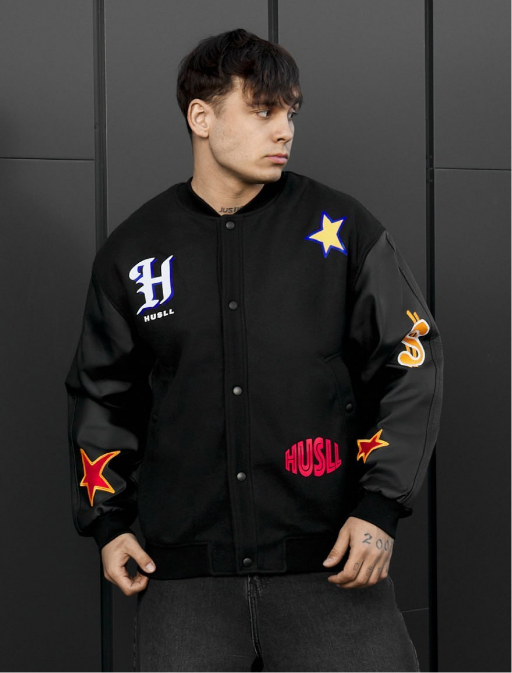 Bomber Staff x Husll tiger